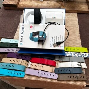 Fitbit Black Arm & Wristbands for Fitness Tracking